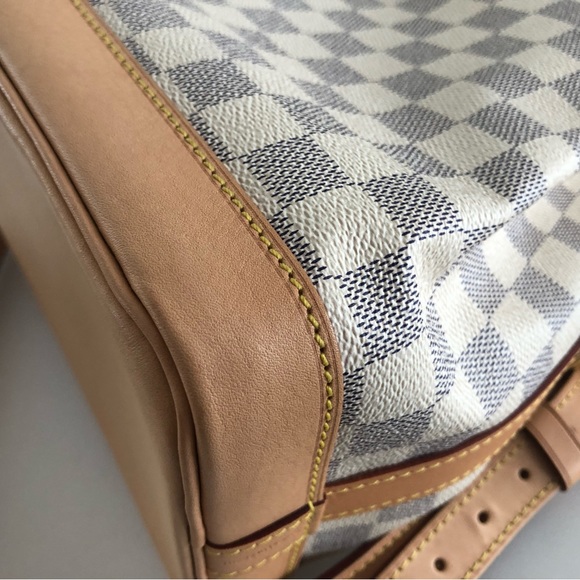 Louis Vuitton Noe BB Damier Azur Shoulder Bag - Picture 7 of 13